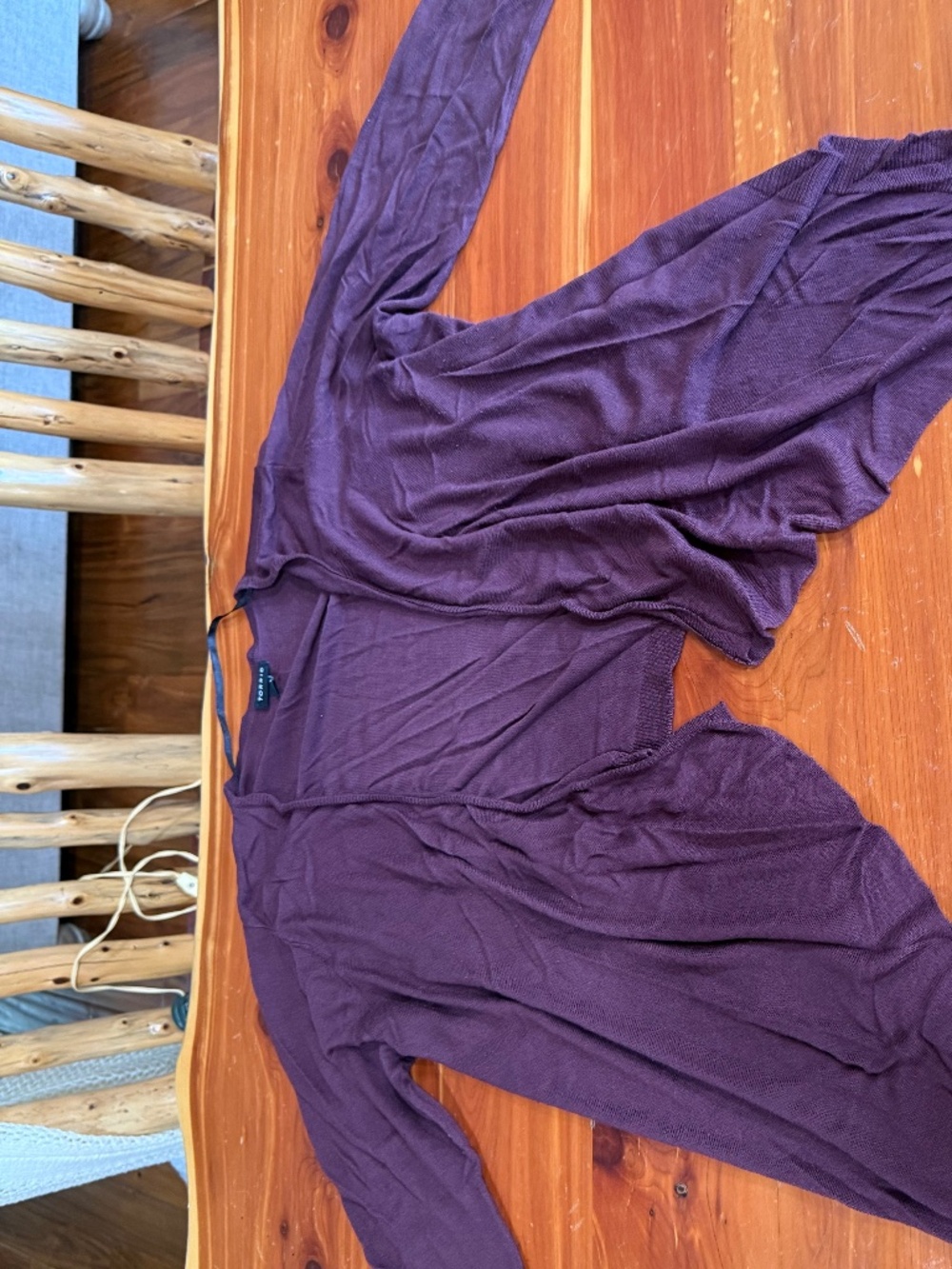 Torrid high low light weight asymmetrical cardigan